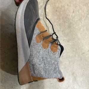 Sorel Brown and Gray High-Top Waterproof Boots